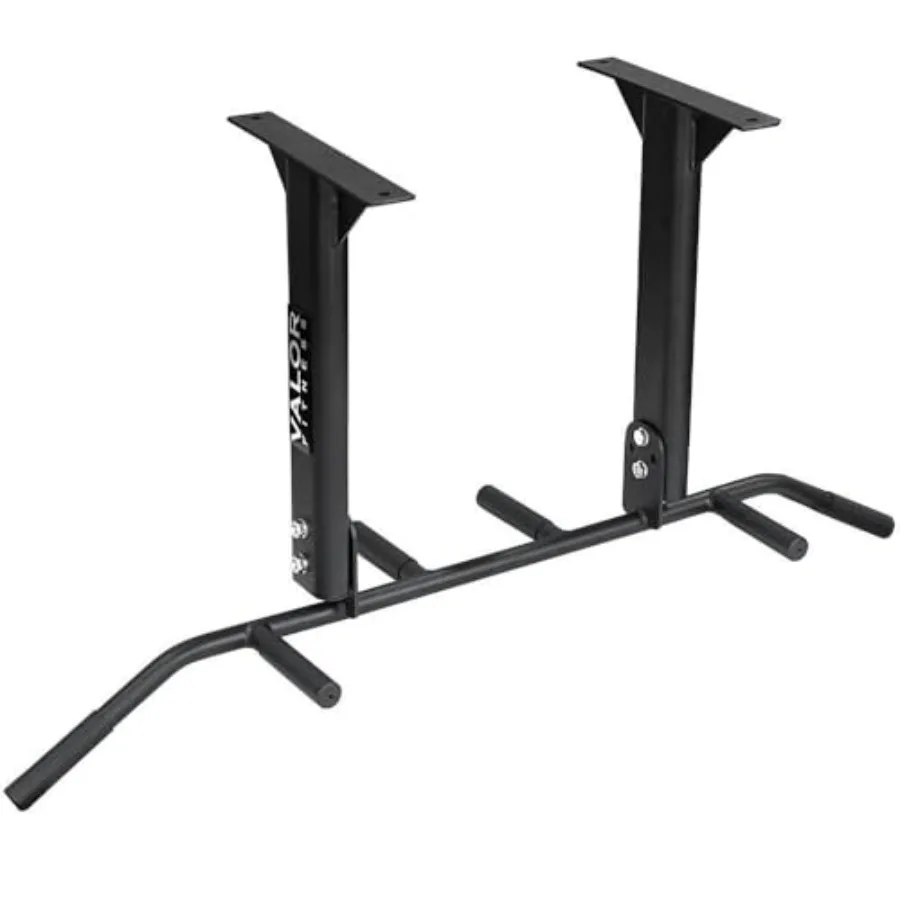 Home Gym Wall Mounted - Six-Grip Pull Up Bar Wall or