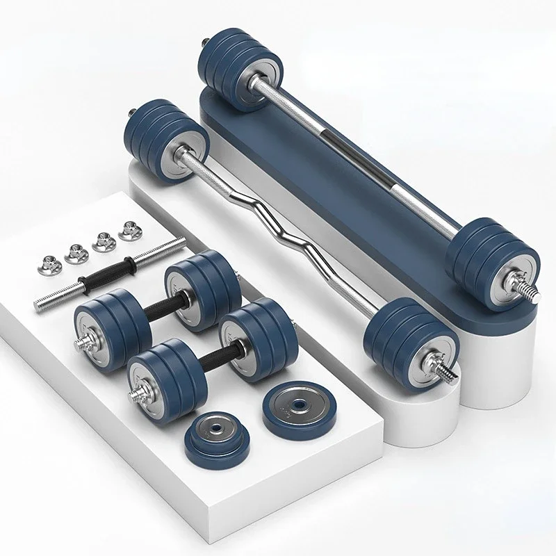 Olympic Barbell 20Kg - Dumbbell Household Rust Prevention Youth Barbell