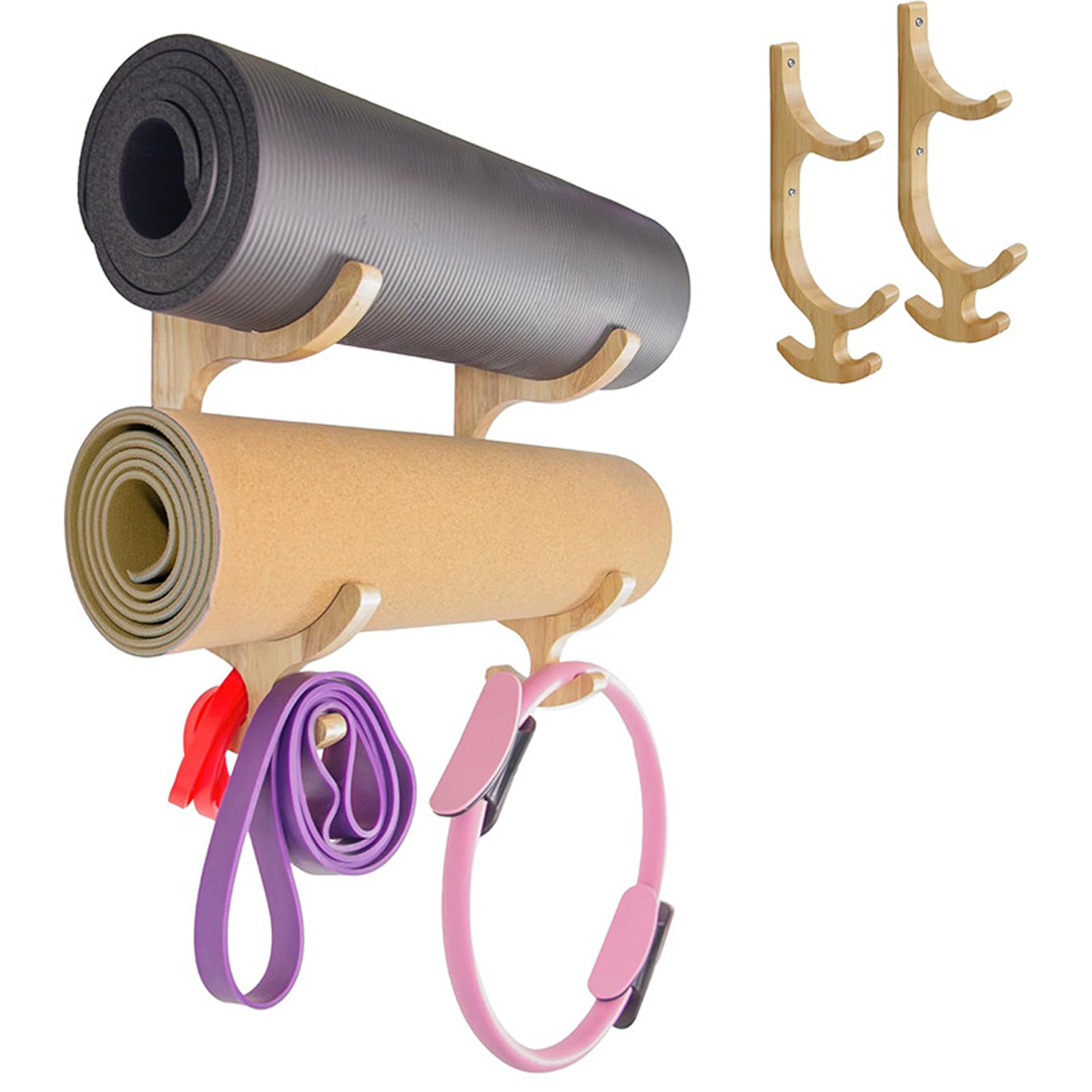 2piece Resistance Band Holder  - огляд і ціна Home Gym Wall Mounted