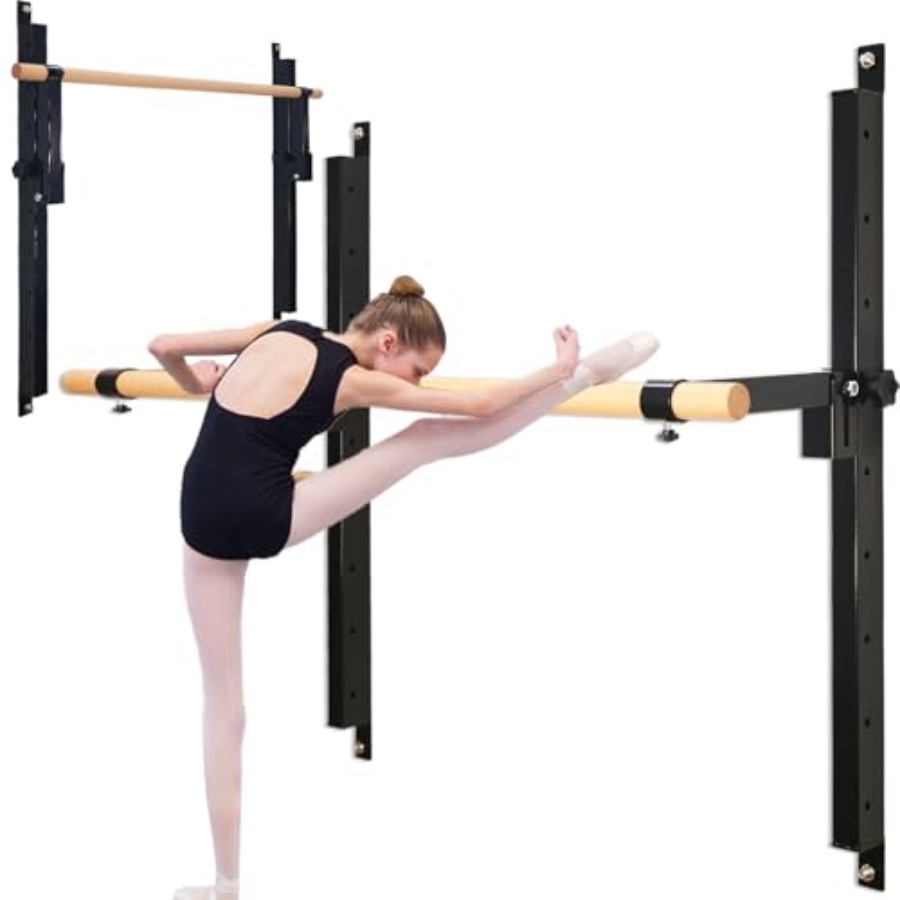 Wall Mounted Ballet Barre 4ft  - огляд і ціна Home Gym Wall Mounted