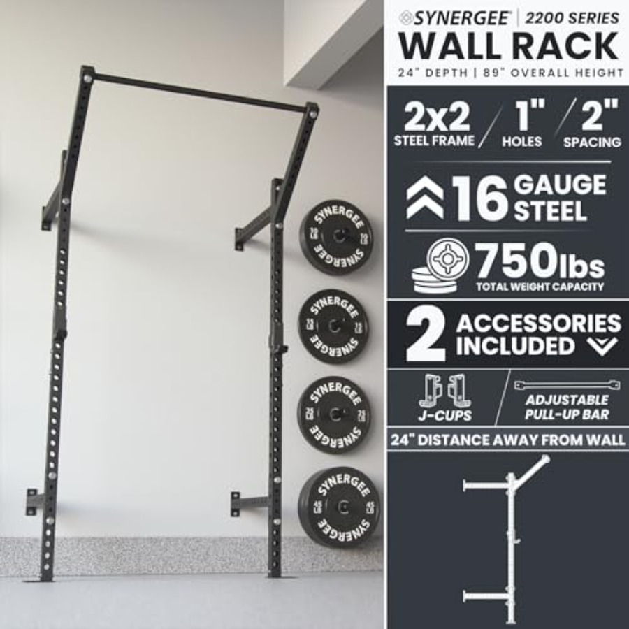 Wall Mounted Squat Rack for ho - огляд і ціна Home Gym Wall Mounted