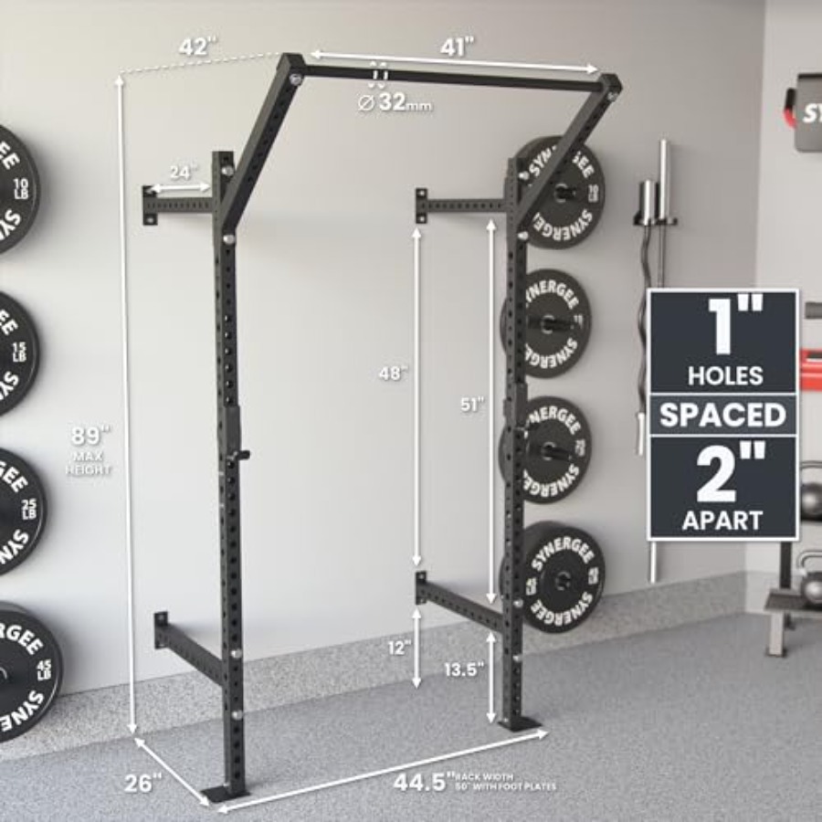 Wall Mounted Squat Rack for ho - огляд і ціна Home Gym Wall Mounted