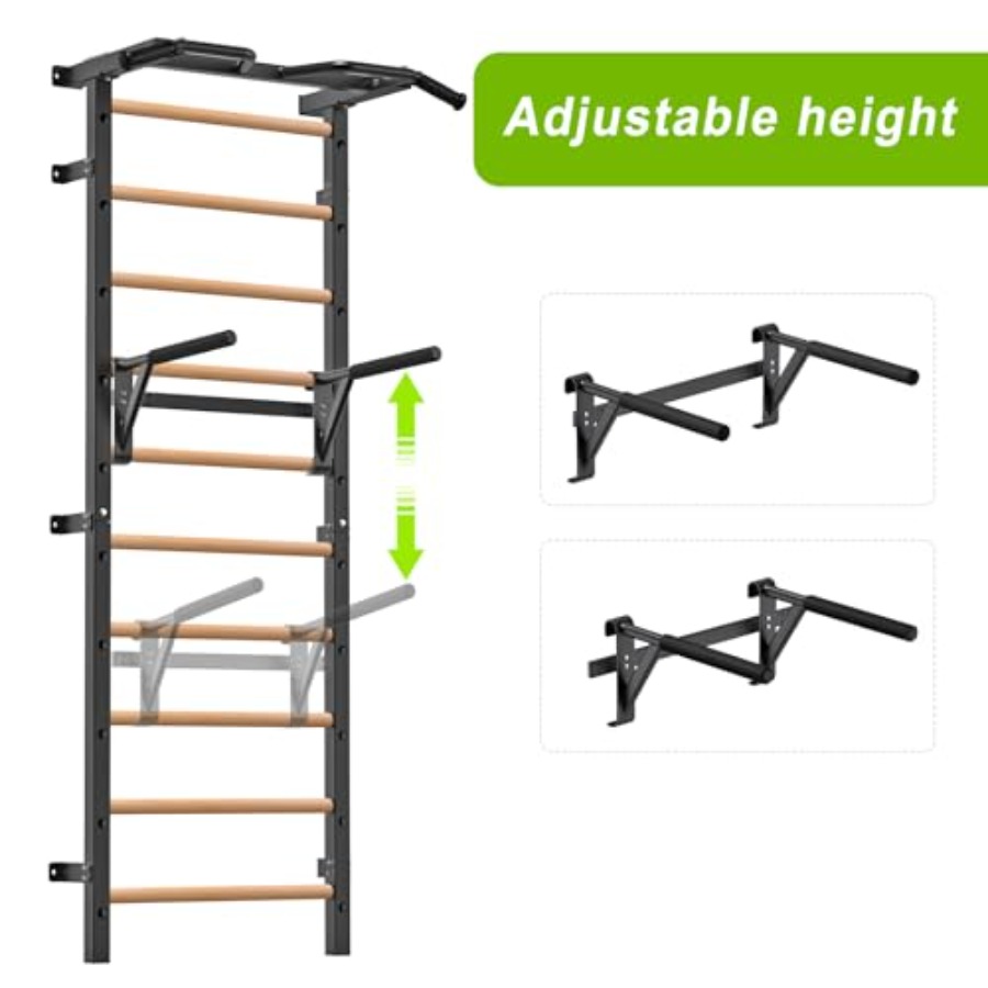 Wall Mounted Gymnastic Stall B - огляд і ціна Home Gym Wall Mounted