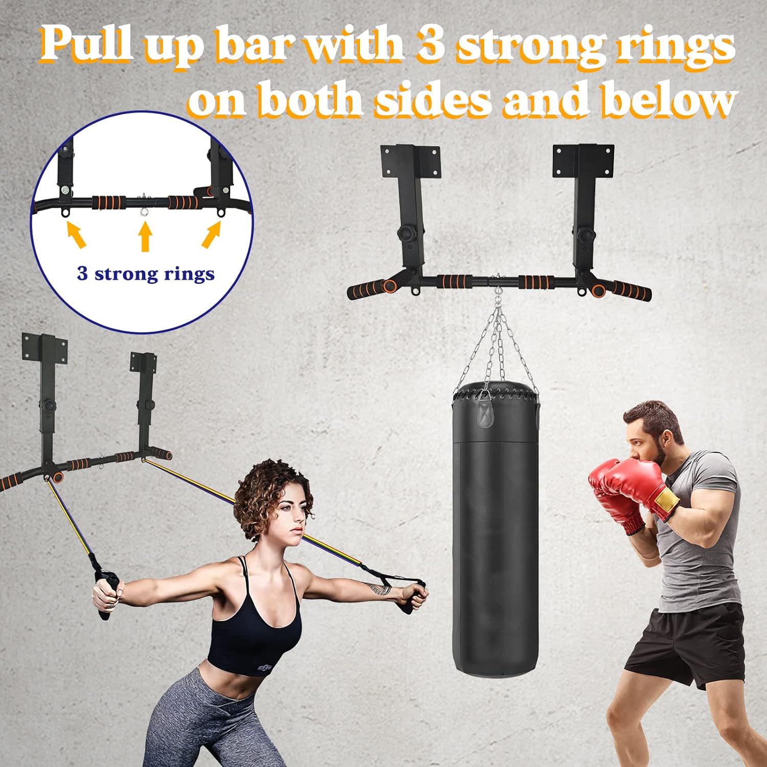 Multifunctional Dip Station Wa - огляд і ціна Home Gym Wall Mounted