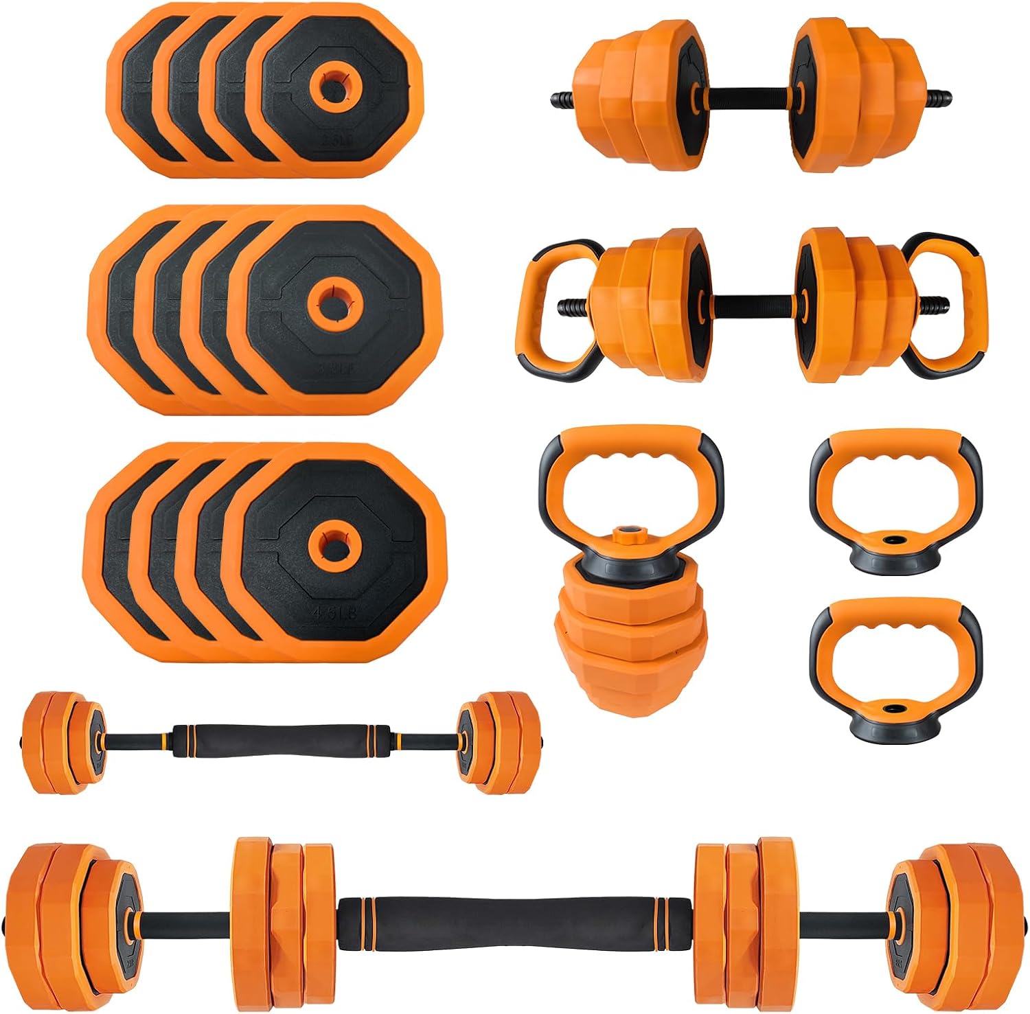 4-in-1 Adjustable Dumbbell Set - огляд і ціна Home Gym Used