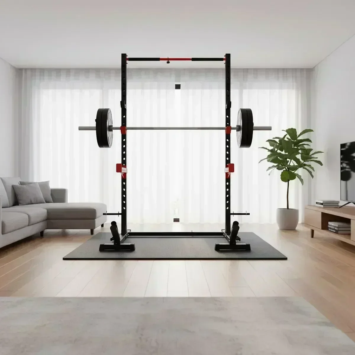 Adjustable Home Gym Squat Rack - огляд і ціна Home Gym Pull Up Bar