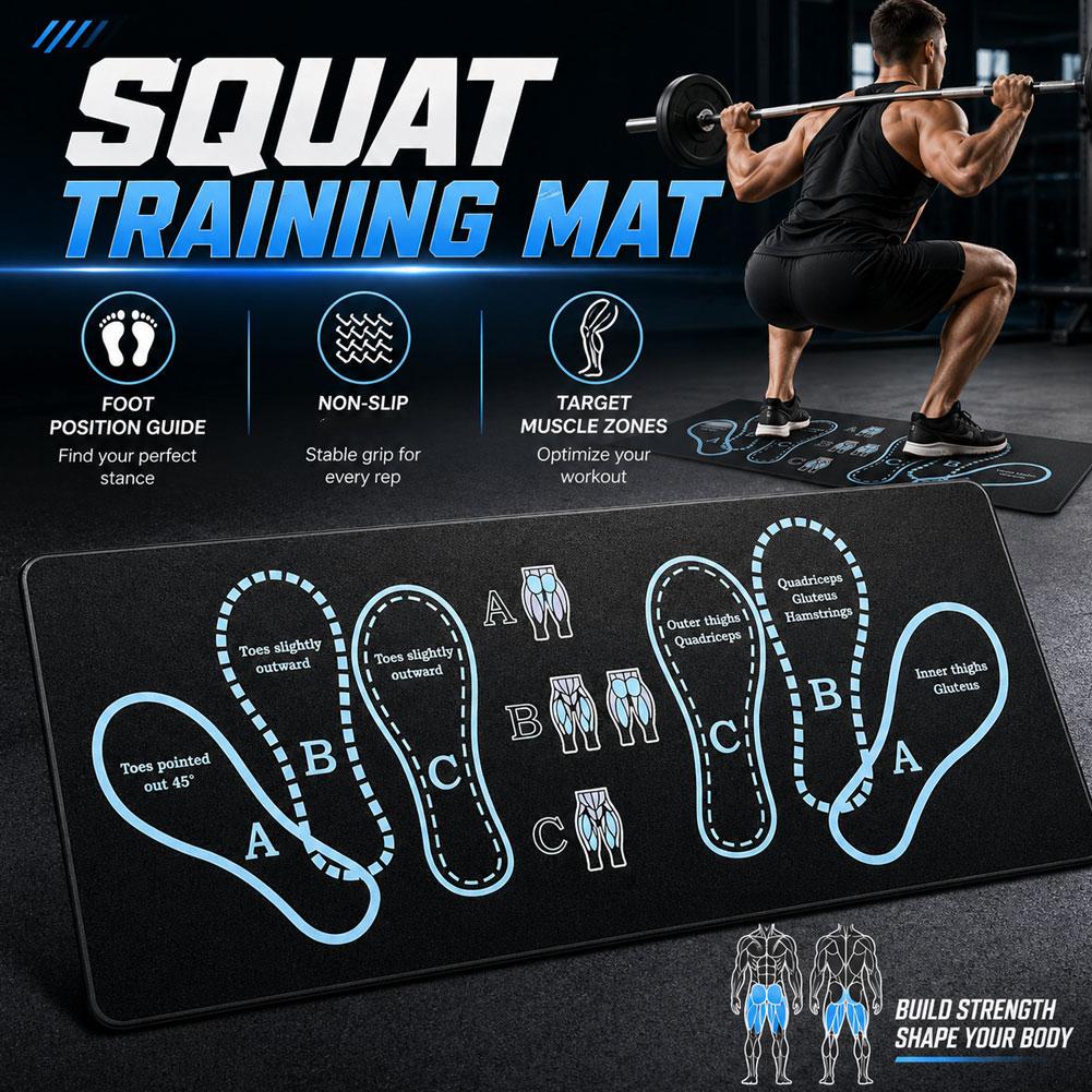Squat Training Mat Non Slip Fo - огляд і ціна Home Zone Gym