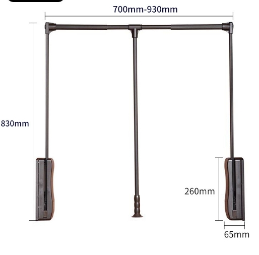 Pull-down Clothes Rail Wardrob - огляд і ціна Pull Up Bar Tower